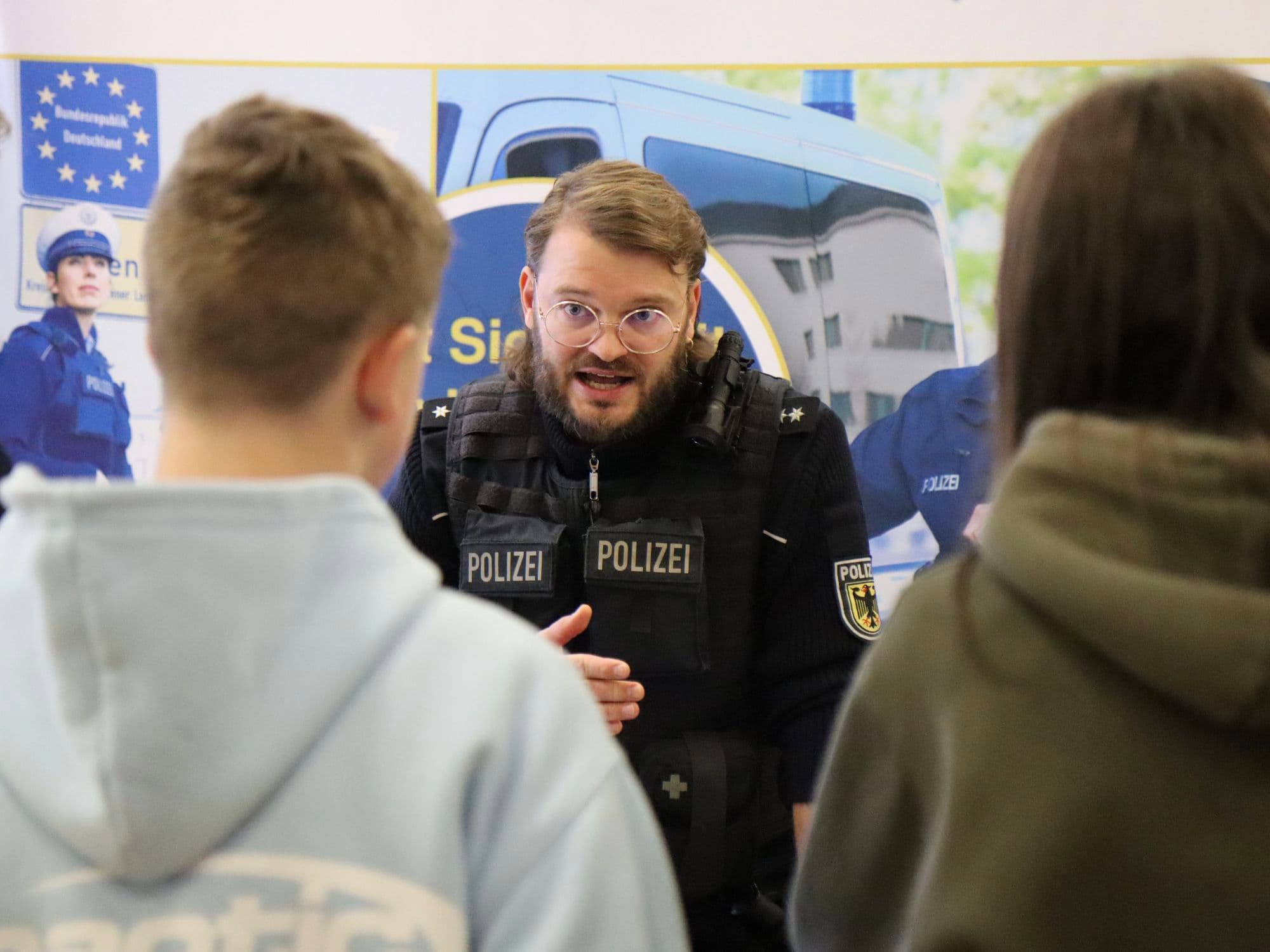 Berufliche Orientierung in der Schule bei einer BEO-Messe